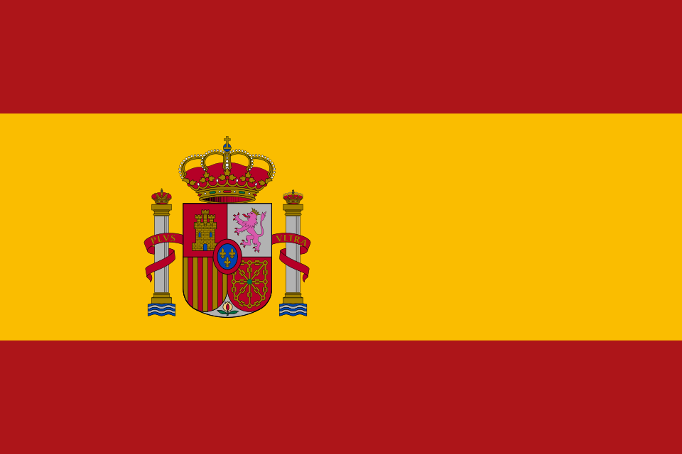 Bandera de España - cambiar a español