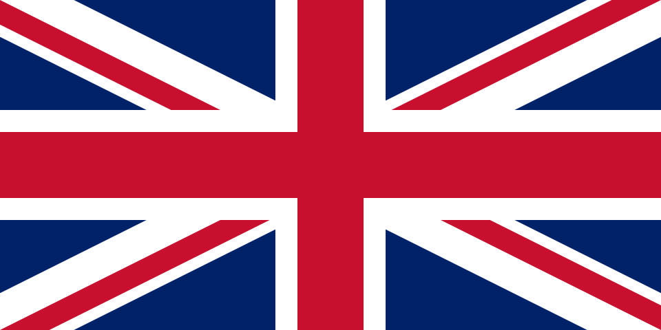 Bandera del Reino Unido - cambiar a inglés